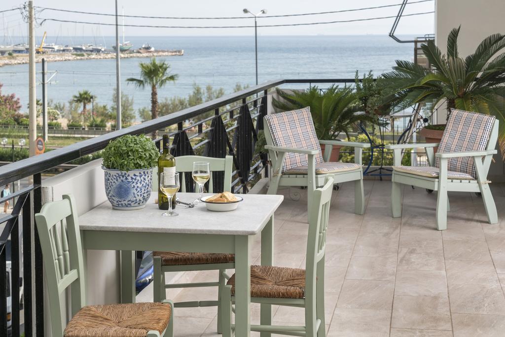 Unique Flat With Sea View At Edem Beach - A Seafront Property By Athenian Homes Exterior foto
